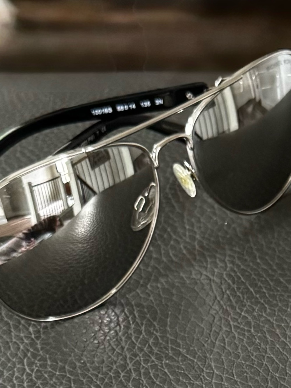 Michael Kors Silver Aviator Sunglasses